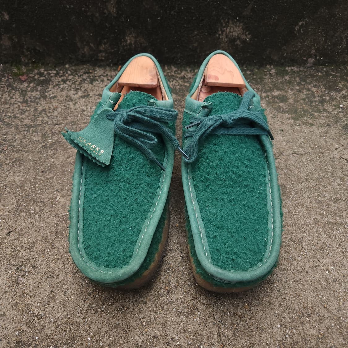 [260~265]클락스 x 에메 레온 도르 왈라비 카센티노 울 다크 그린 상품이미지2