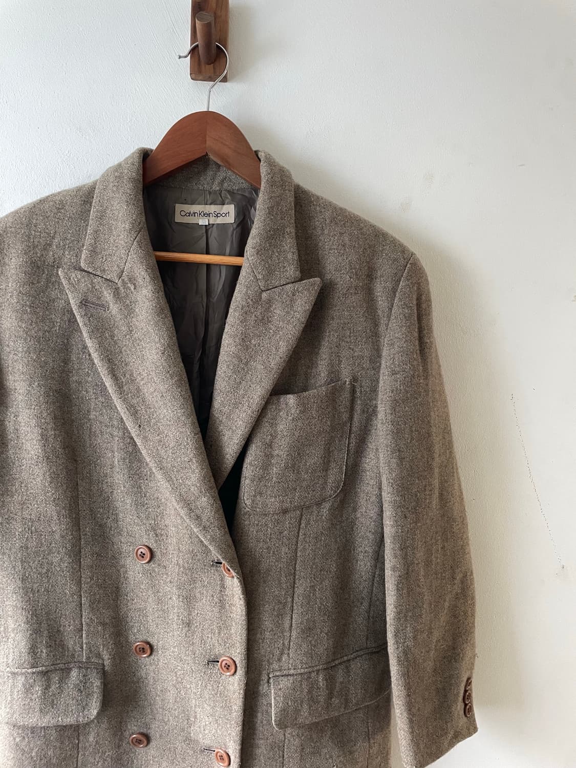 JPN Vintage Calvin Klein Wool Jacket 상품이미지2