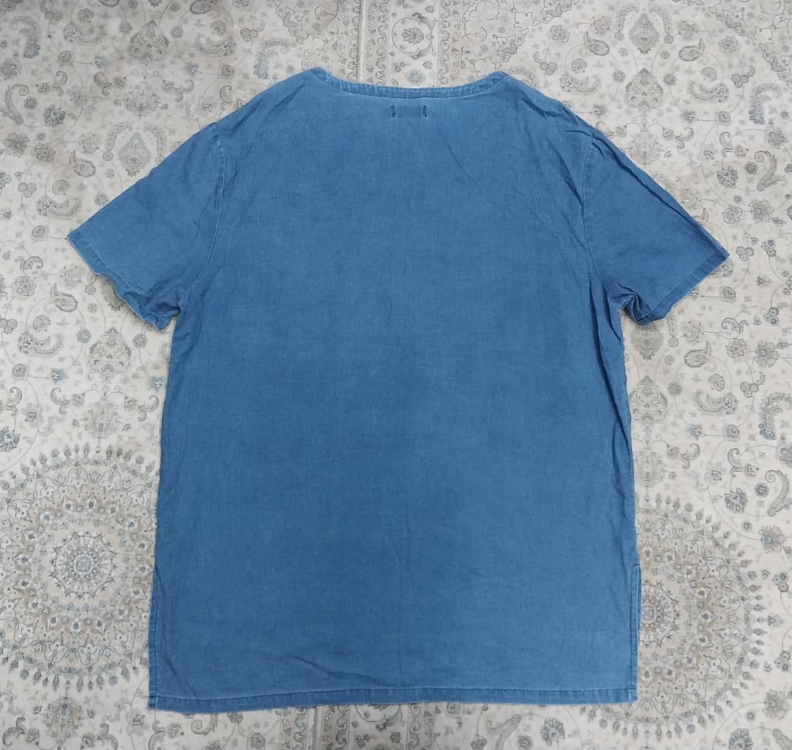 ZARA 자라 린넨 포켓 반팔티 L 상품이미지2