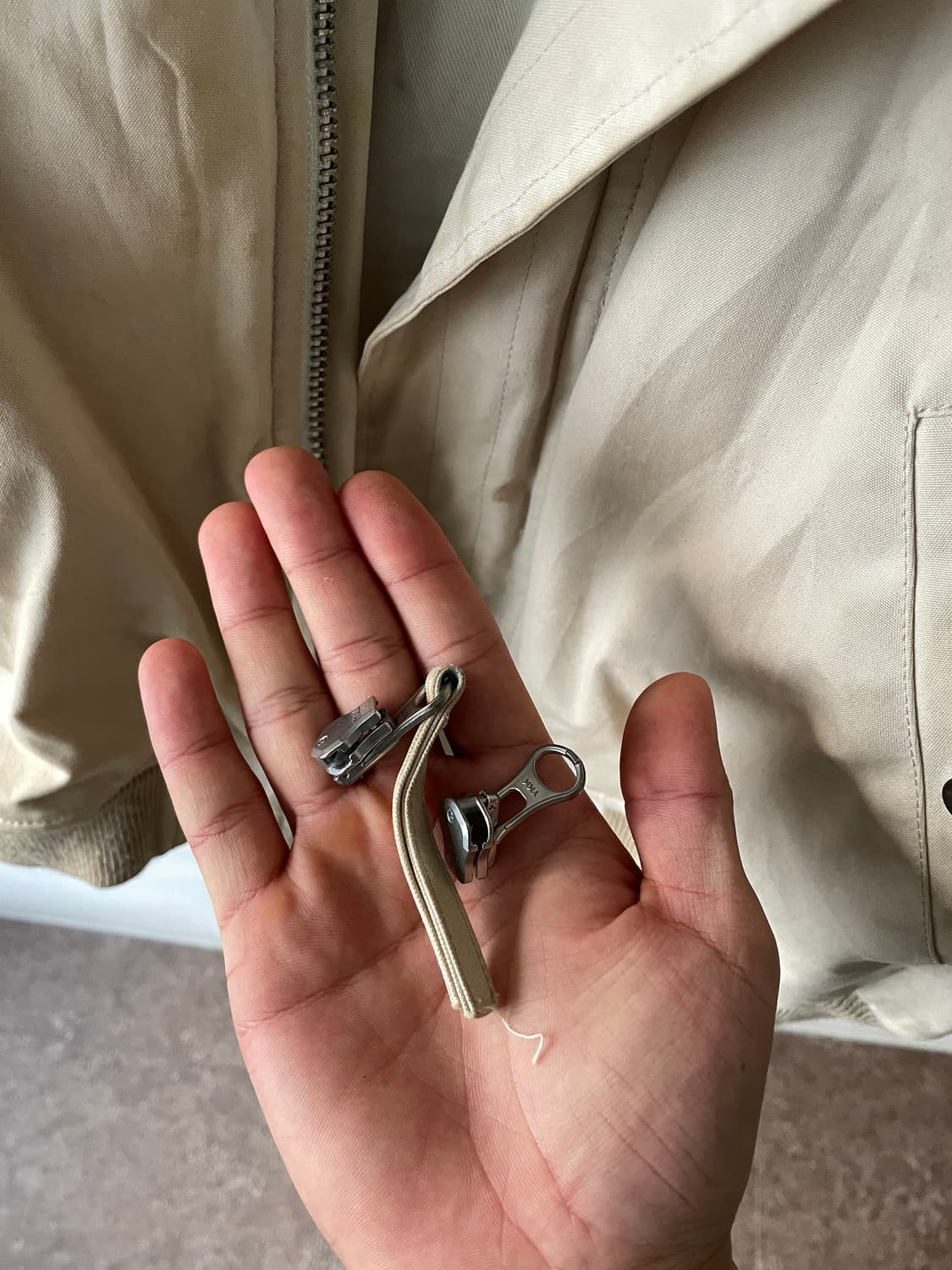 Our Legacy Vintage Shearling Collar 붐버 상품이미지5