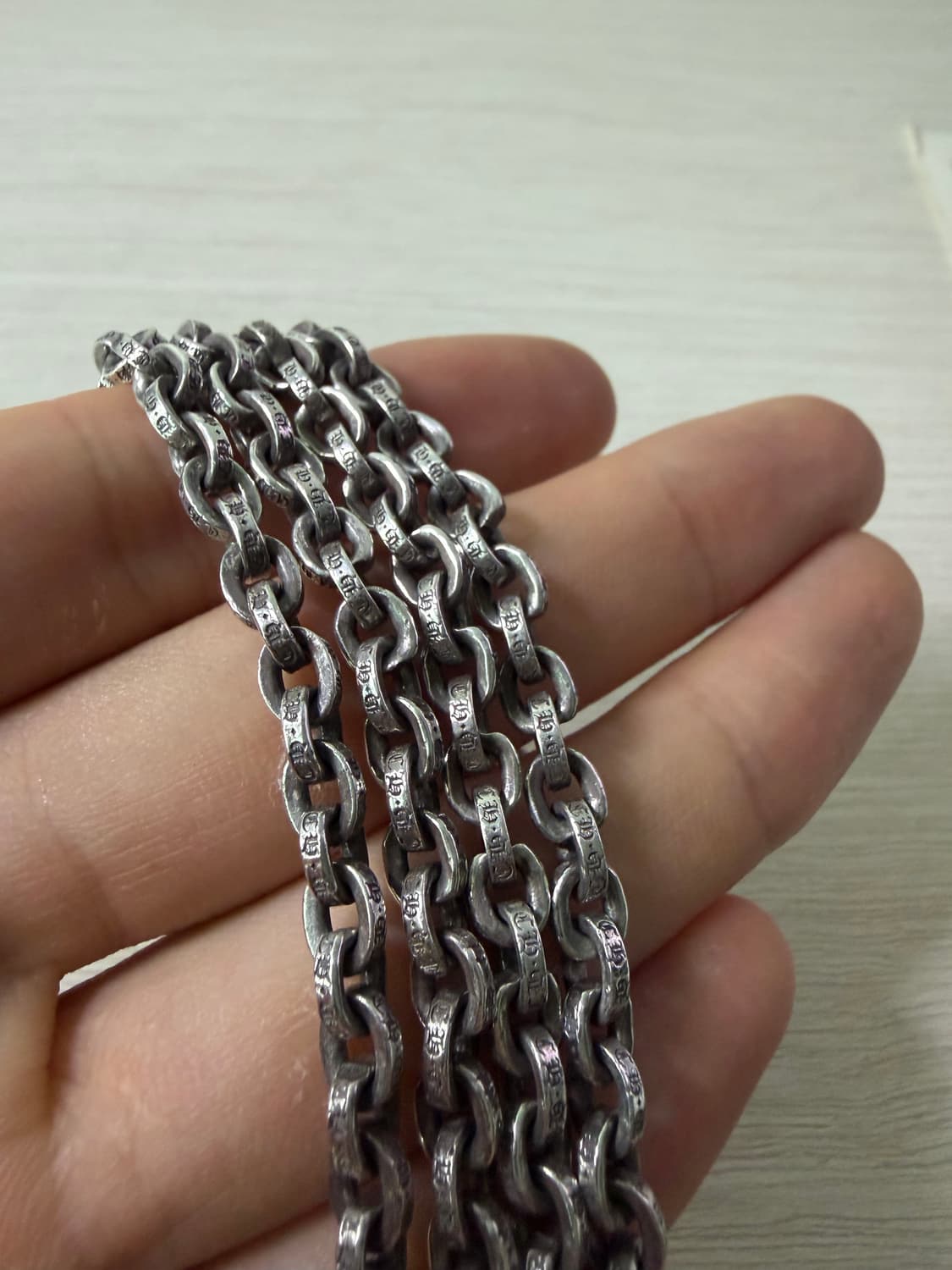 [30인치] 크롬하츠 페이퍼체인 상품이미지6