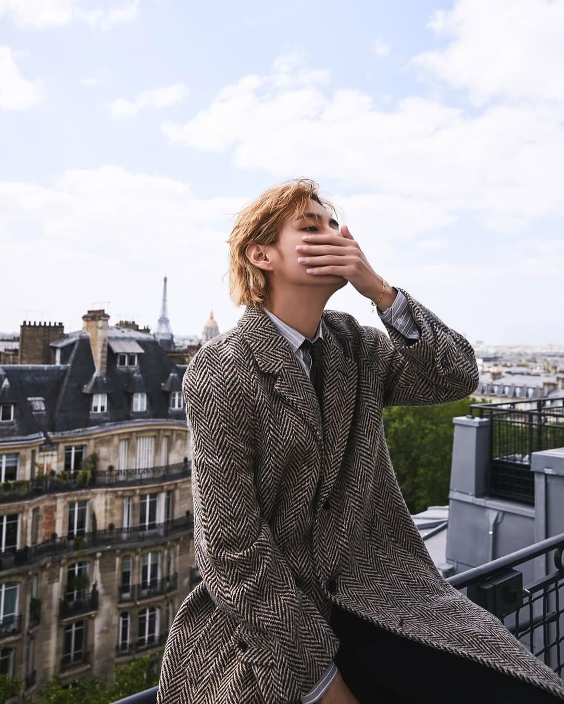 셀린느 헤링본 발마칸 코트 상품이미지10