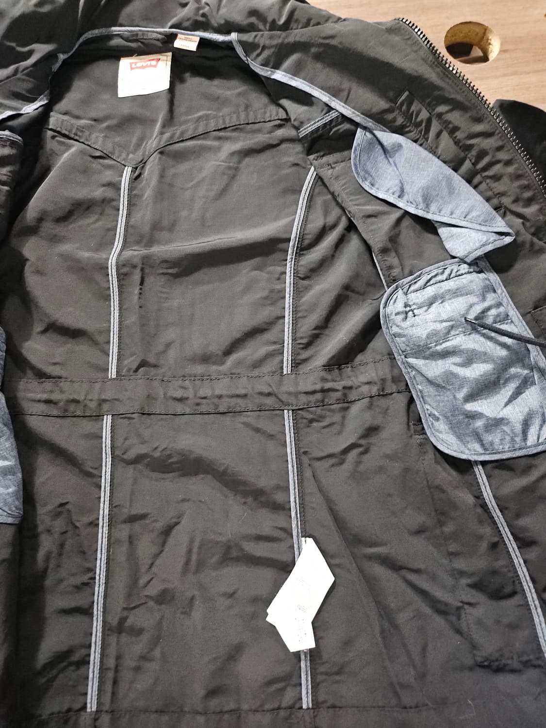 리바이스 블랙 야상 자켓  90  S 상품이미지6