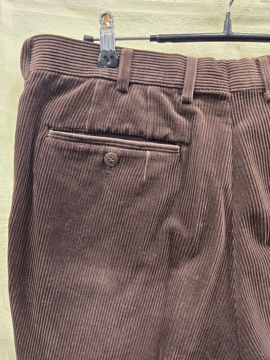 라코스테 남성 올드스쿨 코듀로이 팬츠 34~35정도 상품이미지5