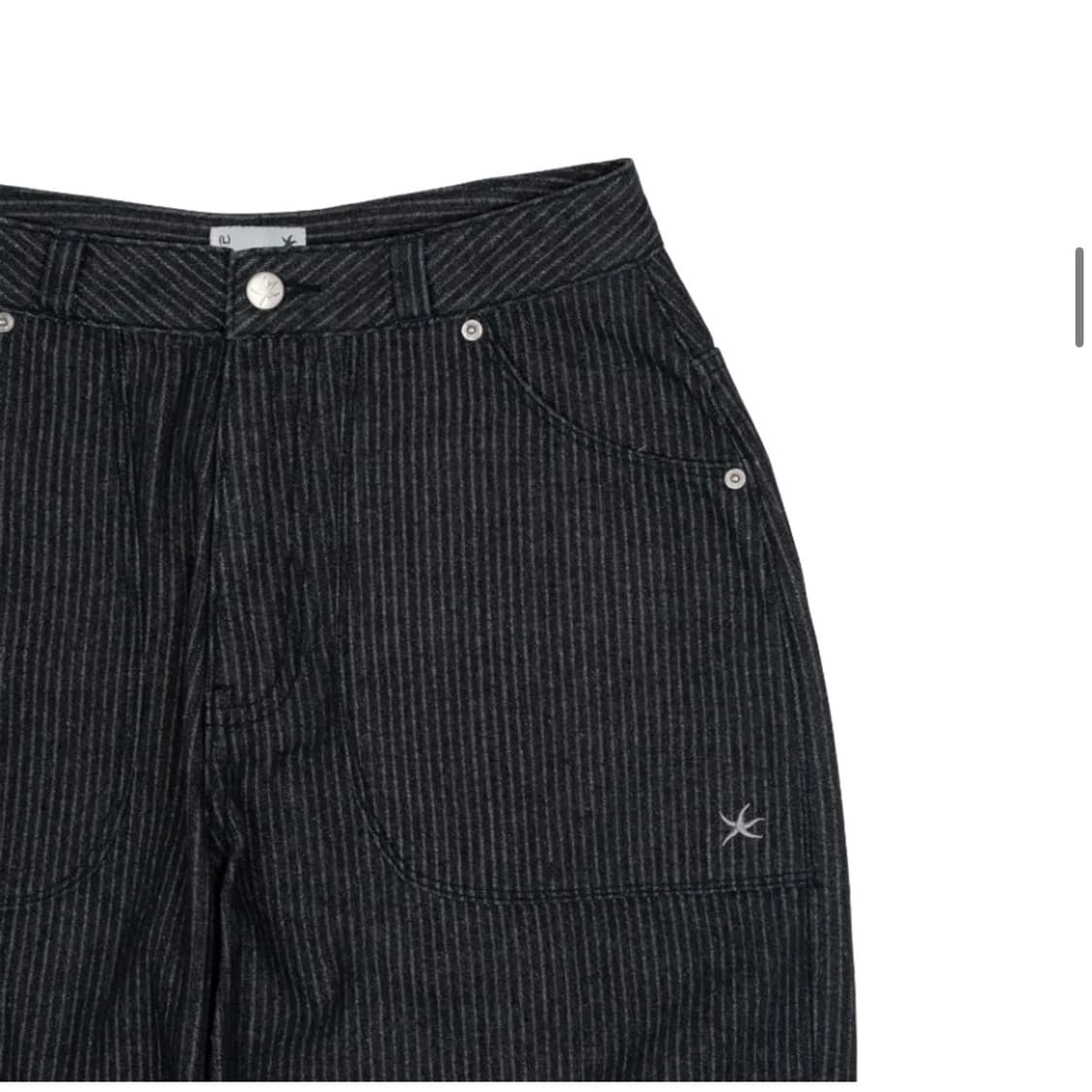 더콜디스트모먼트 스트라이프 팬츠 m 상품이미지2