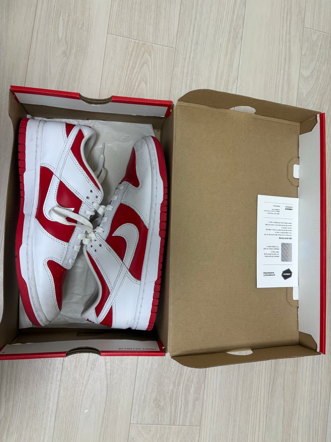 Nike Dunk low Retro Championship Red 상품이미지1