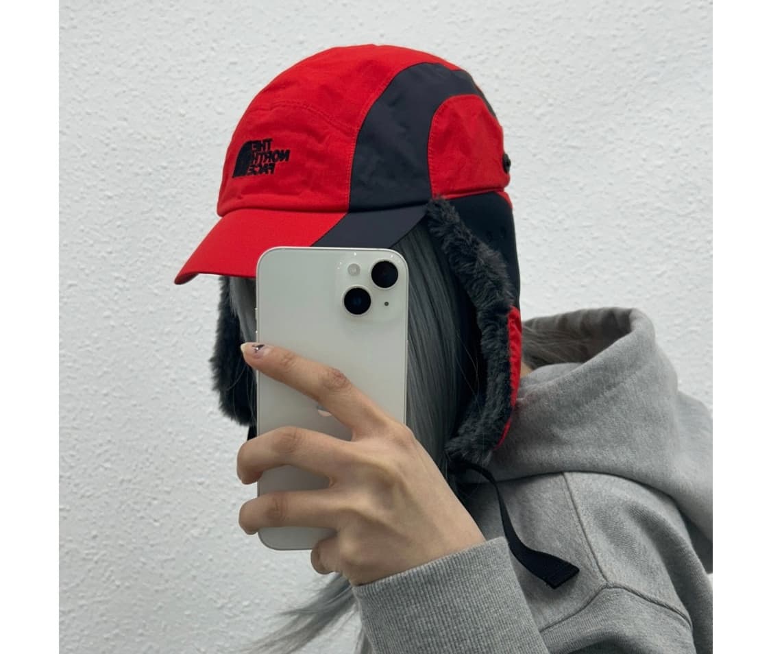 노스페이스 레드 군밤모자 상품이미지3