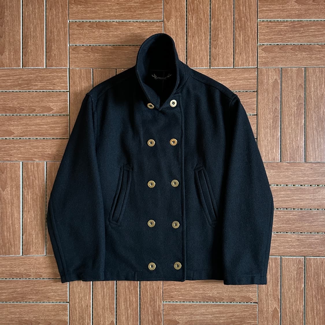 Montgomery England made wool pea jacket 상품이미지2