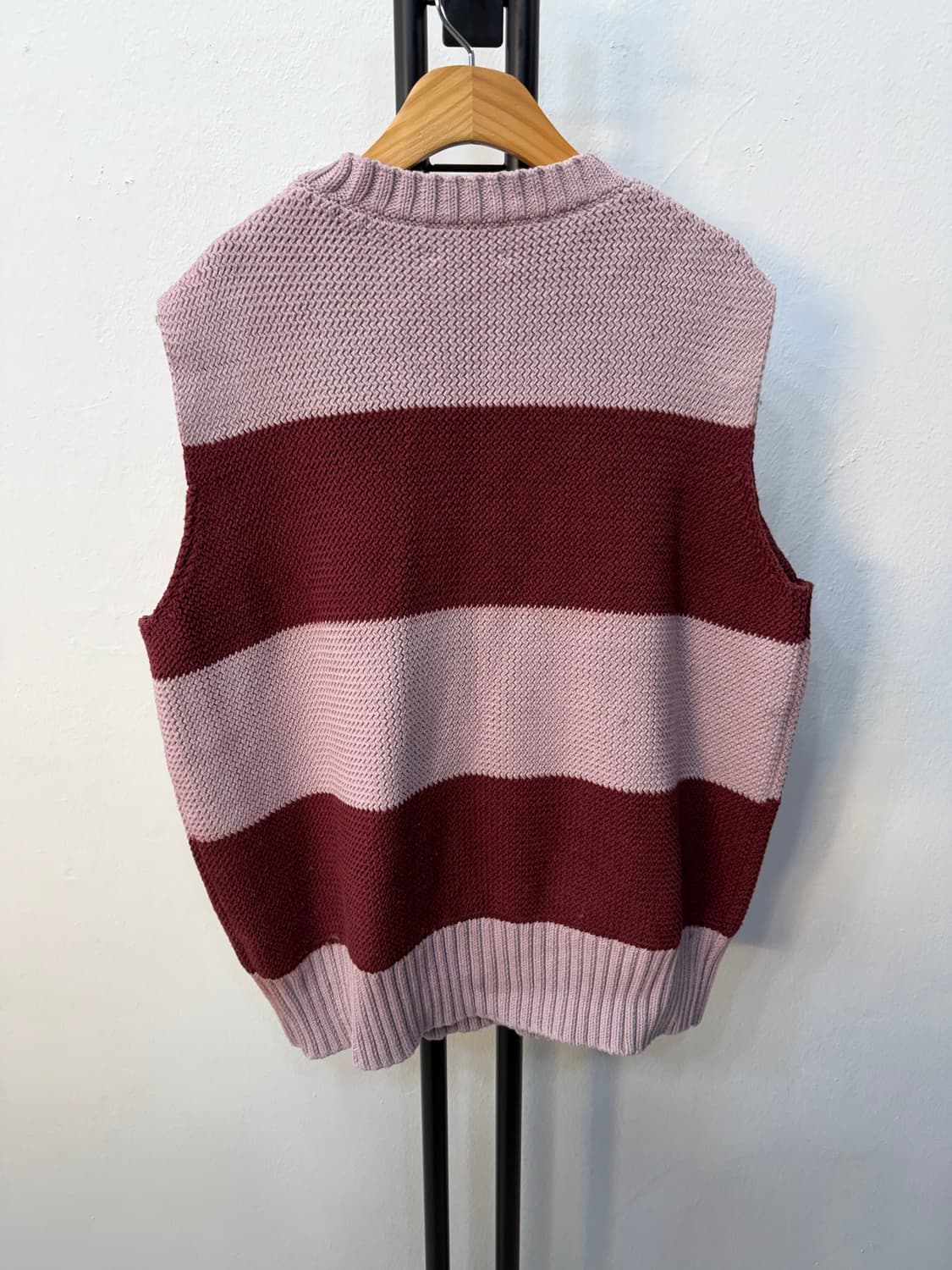 정품) COS 코스 남성 스트라이프 니트 탑 XL 상품이미지4