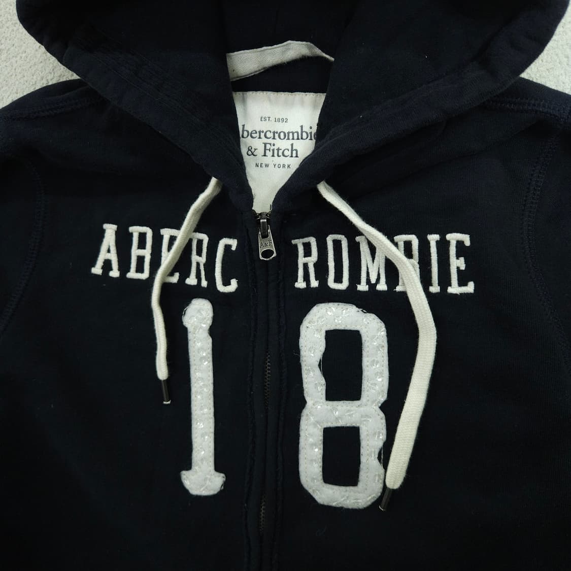 아베크롬비 후드 집업 M 상품이미지3