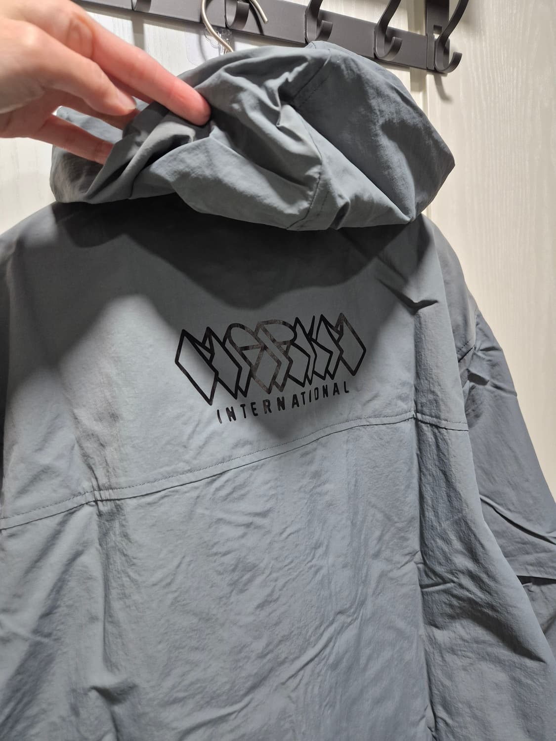 (타임세일)(새상품)MARKM 바람막이 셋업 차콜그레이 상품이미지8