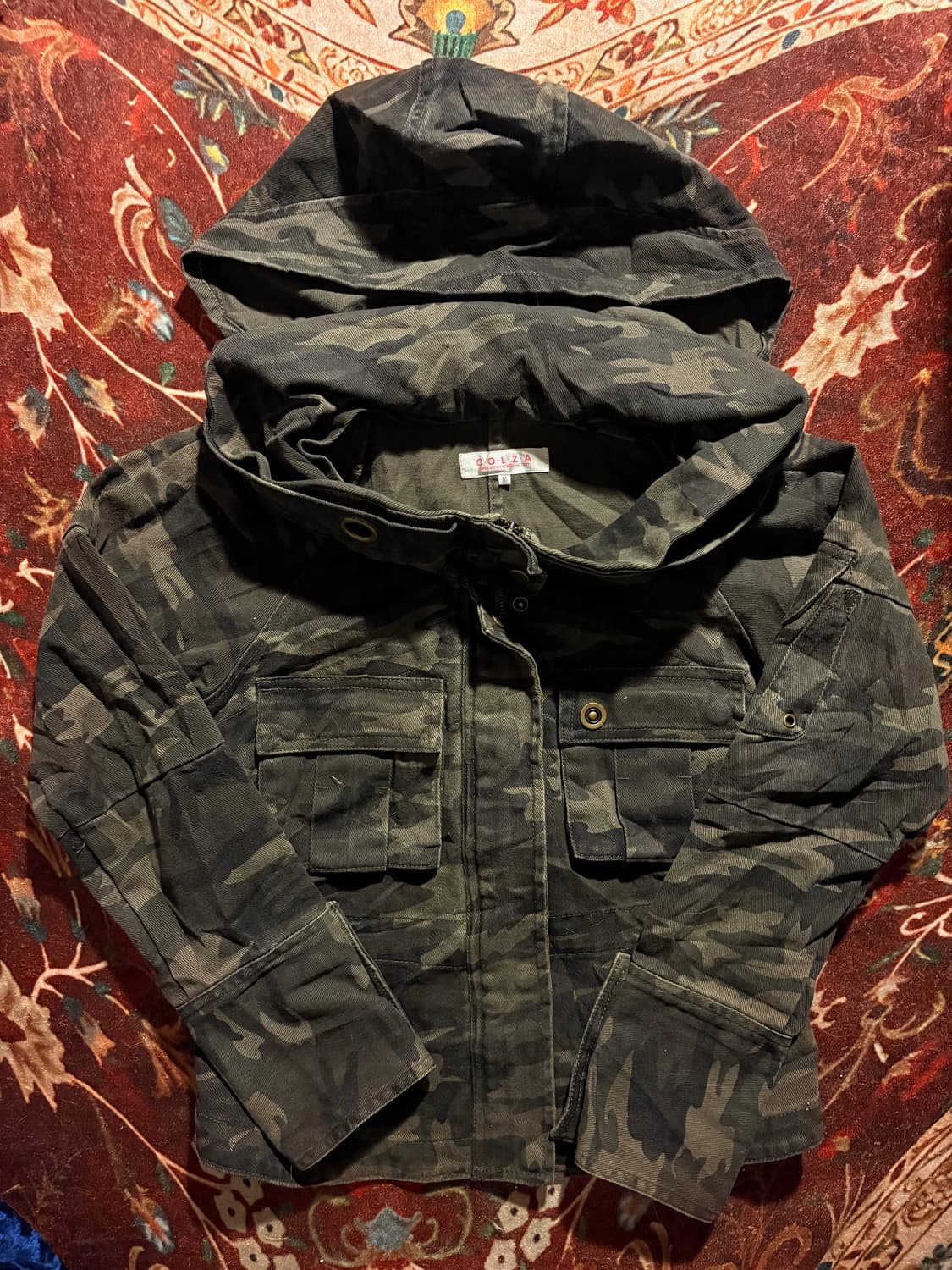 Colza military hoodie jacket 상품이미지1