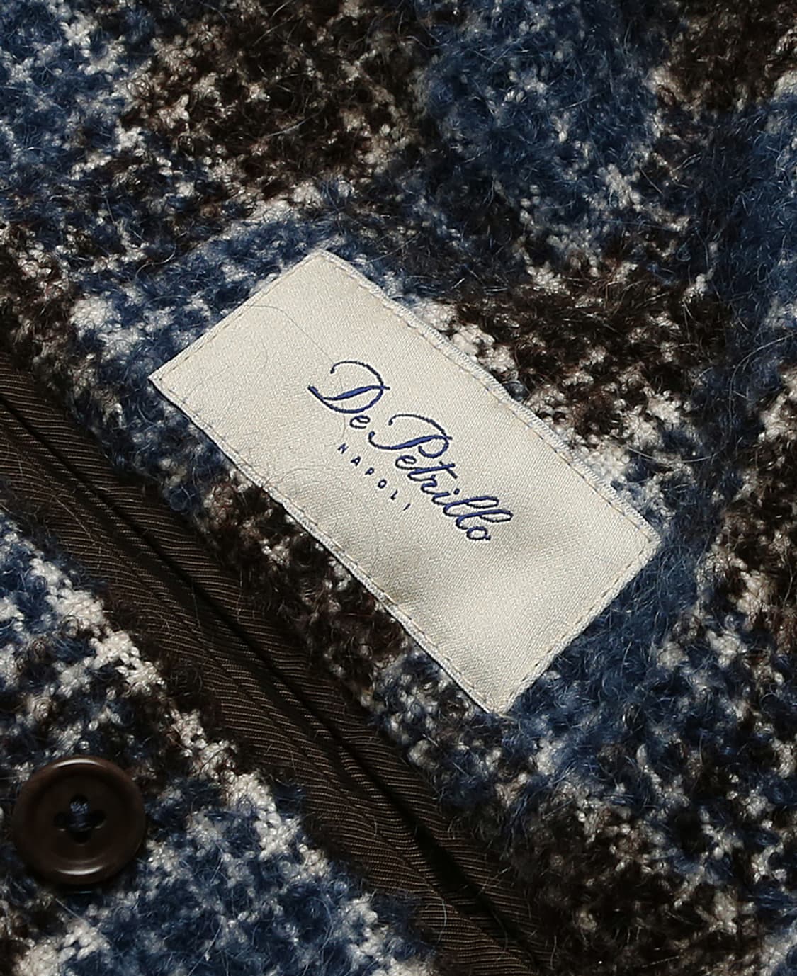 드 페트릴로 [De Petrillo]헤어리 체크 Nuvola 나폴리 자켓 상품이미지5