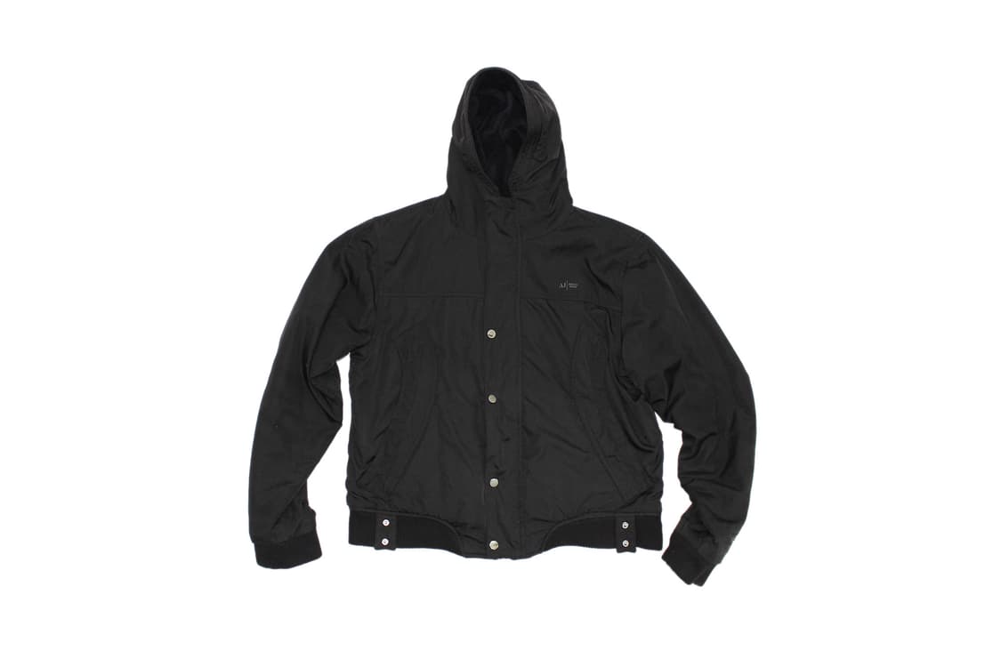 1990s Armani Jeans 아르마니 진스 크롭 봄버 자켓 상품이미지2