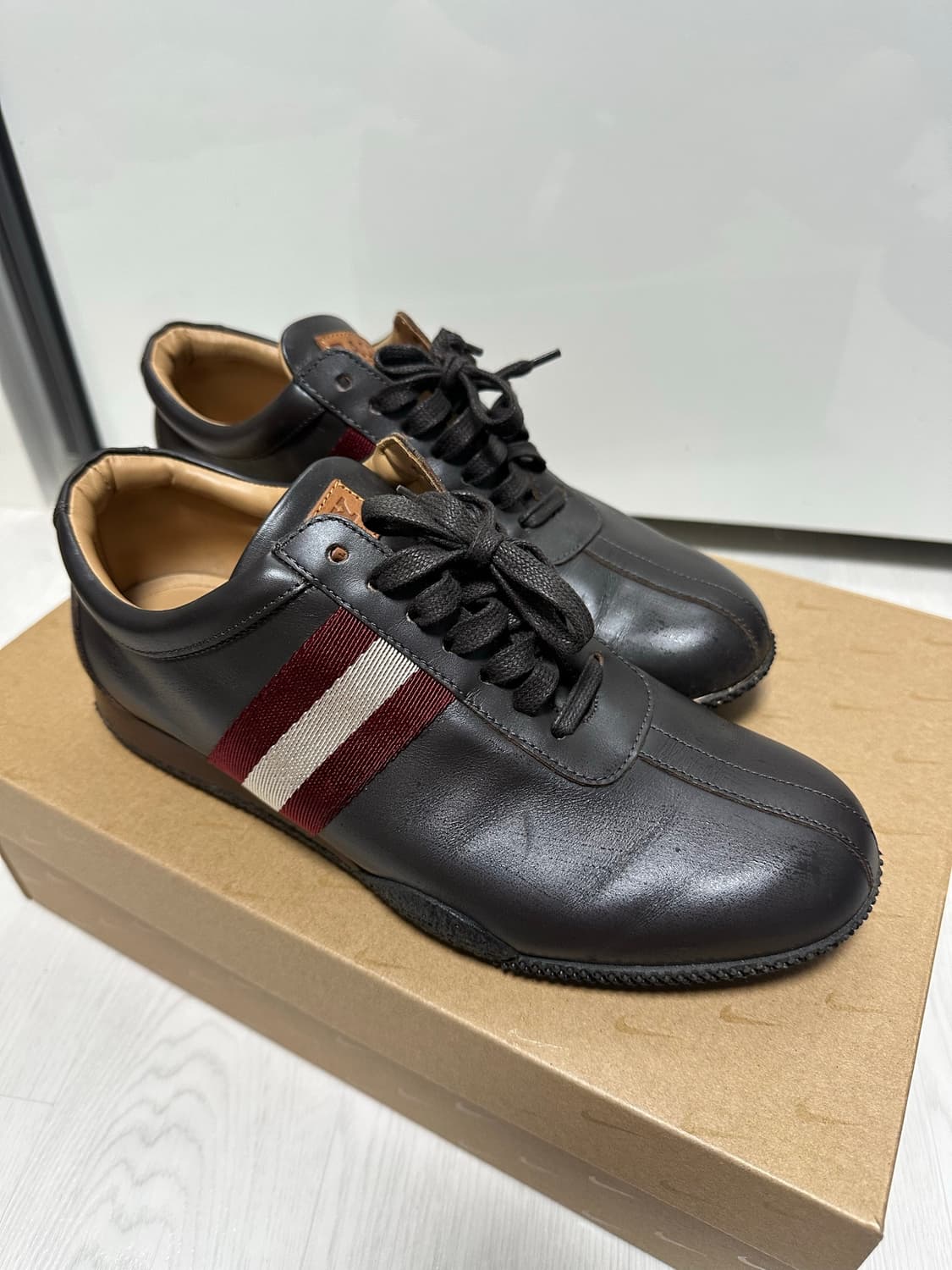 [265-270] BALLY 발리 레더 스니커즈 상품이미지1