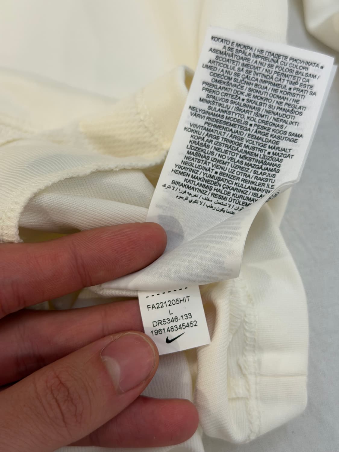 나이키 22-23 토트넘 스트라이크 후드 집업 져지 화이트 상품이미지4