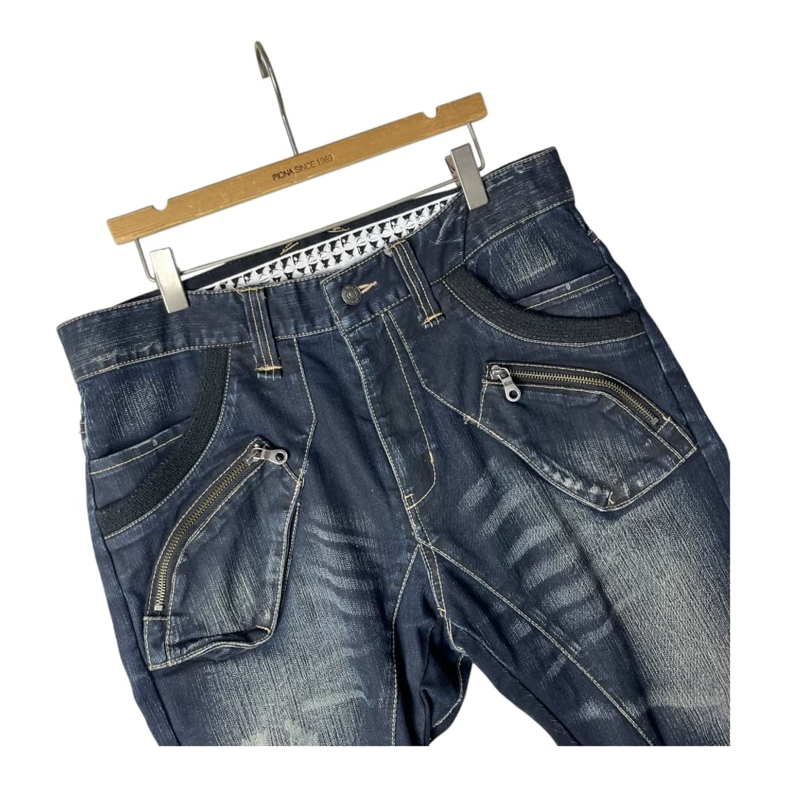 [PPFM] 피피에프엠 워시드 커브드 진 상품이미지3