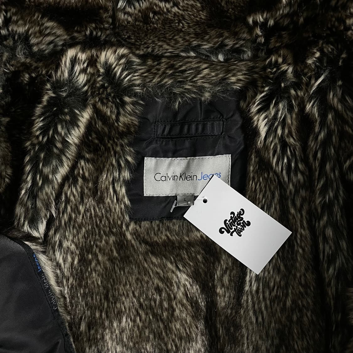 00s 캘빈클라인 아카이브 N3B 이너 퍼 다운 패딩y 3262 상품이미지7