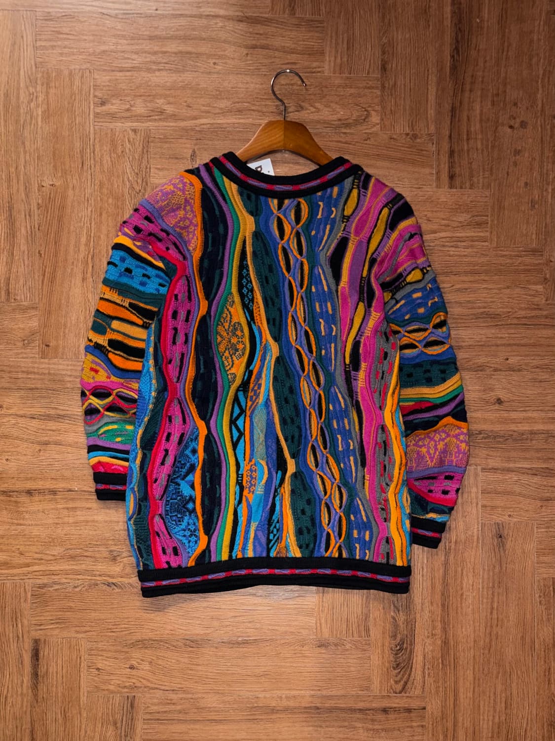 쿠지 케이블 가디건 상품이미지3