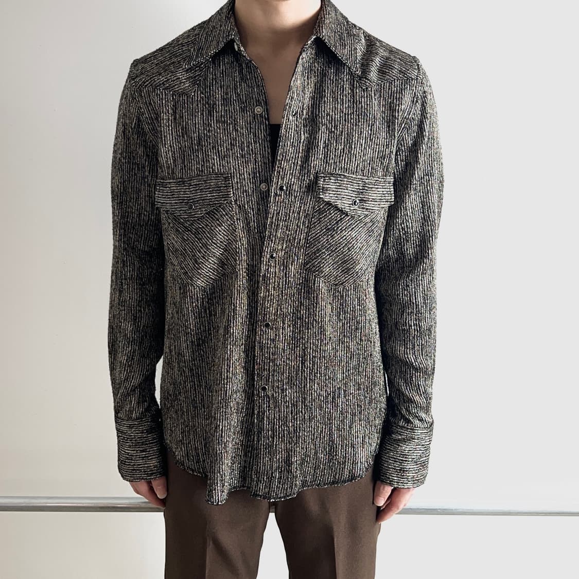 bed j.w. ford 글리터 웨스턴 셔츠 상품이미지2