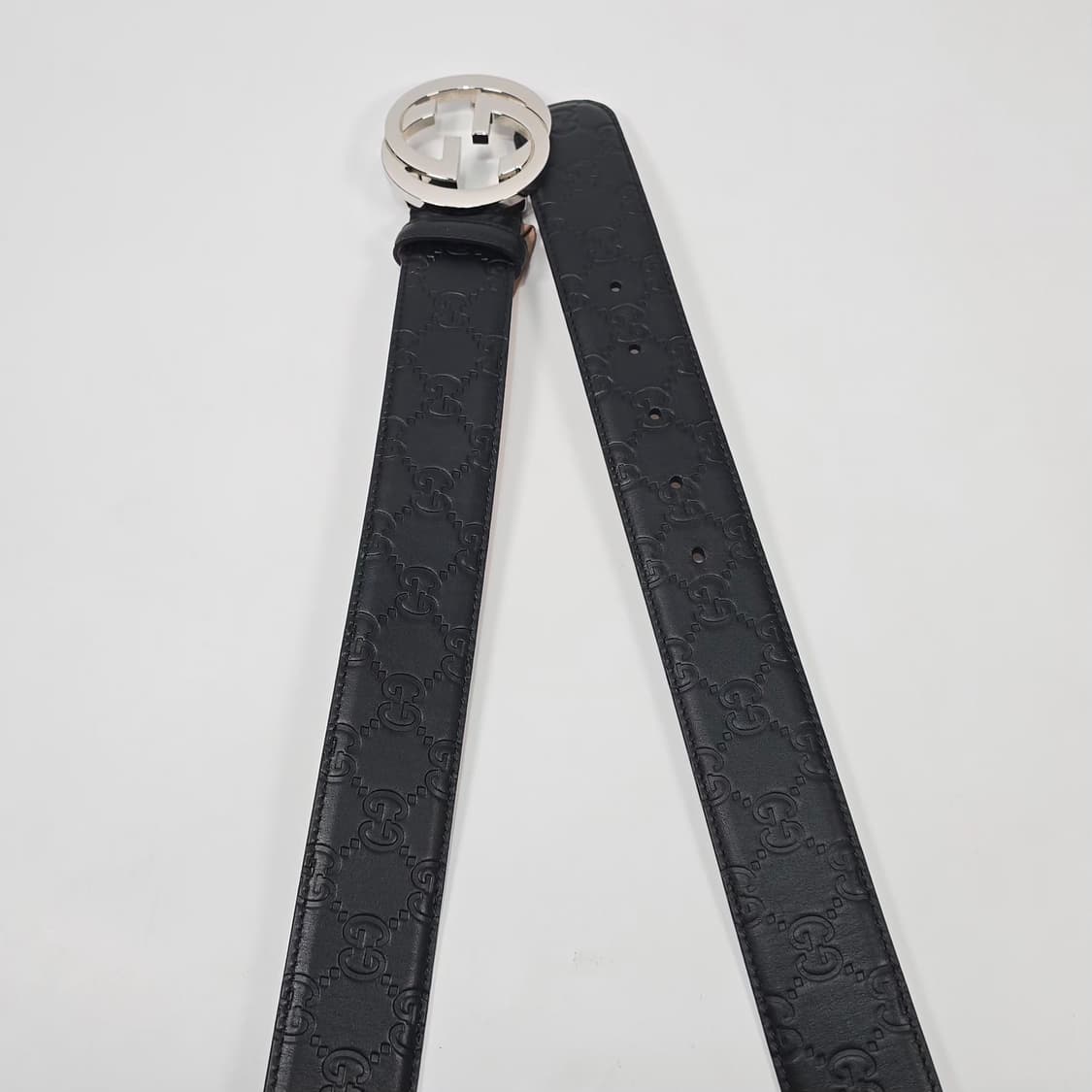 구찌 인터로킹 G 시그니처 벨트 (105)  상품이미지6