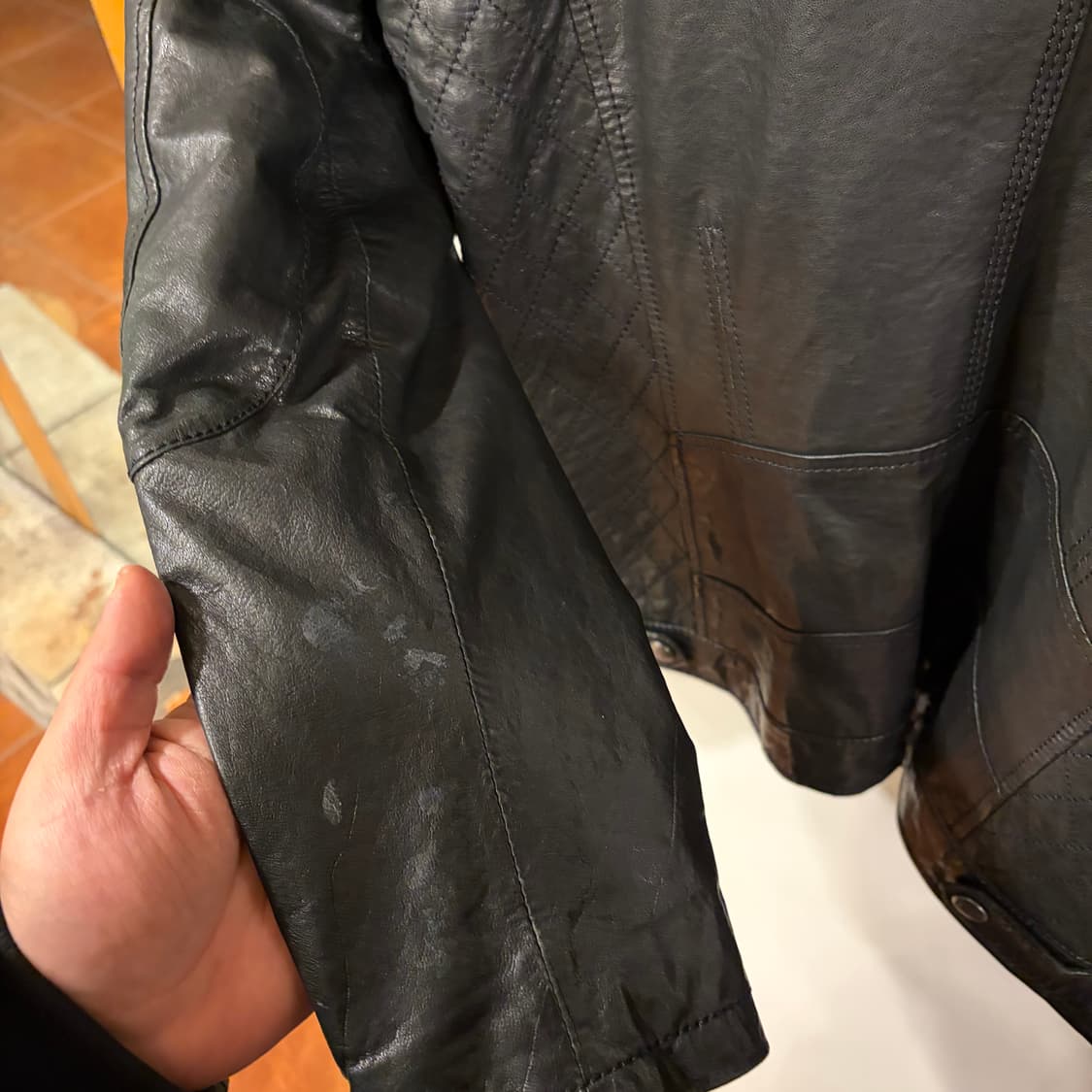 시리즈 램스킨자켓  상품이미지4