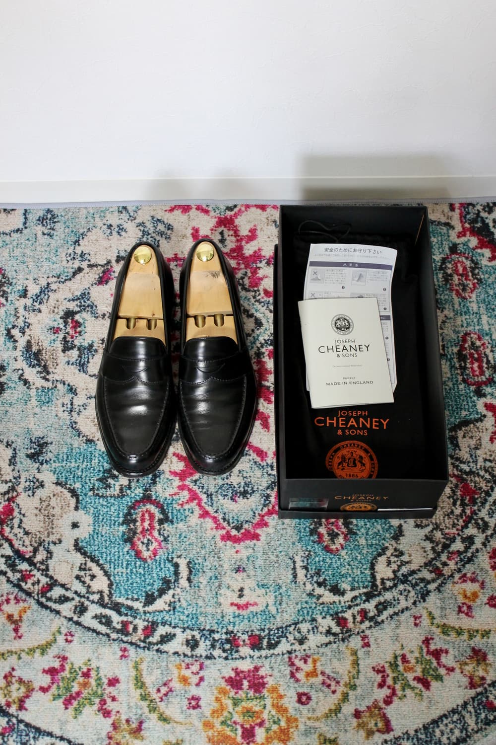 조셉치니 허드슨 블랙 로퍼 8F 상품이미지1