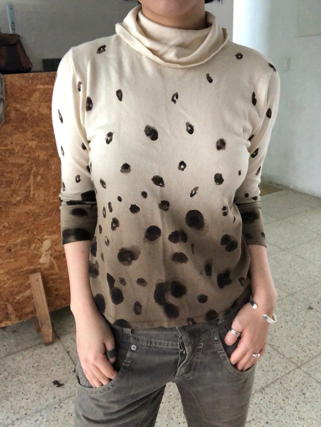 turtleneck top  상품이미지2