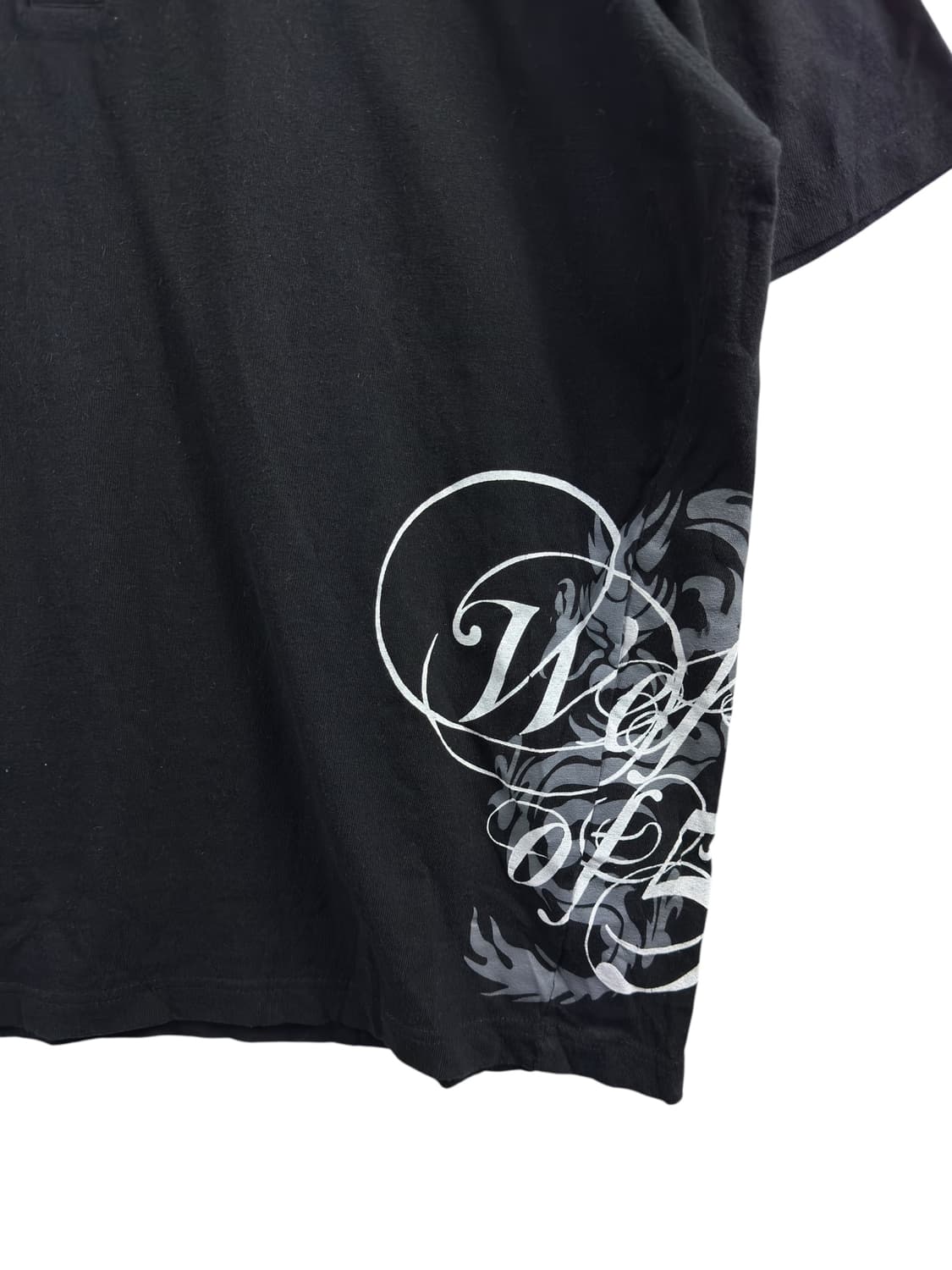 JPN Y2K 레터링 프린팅 슬리브1551 상품이미지4