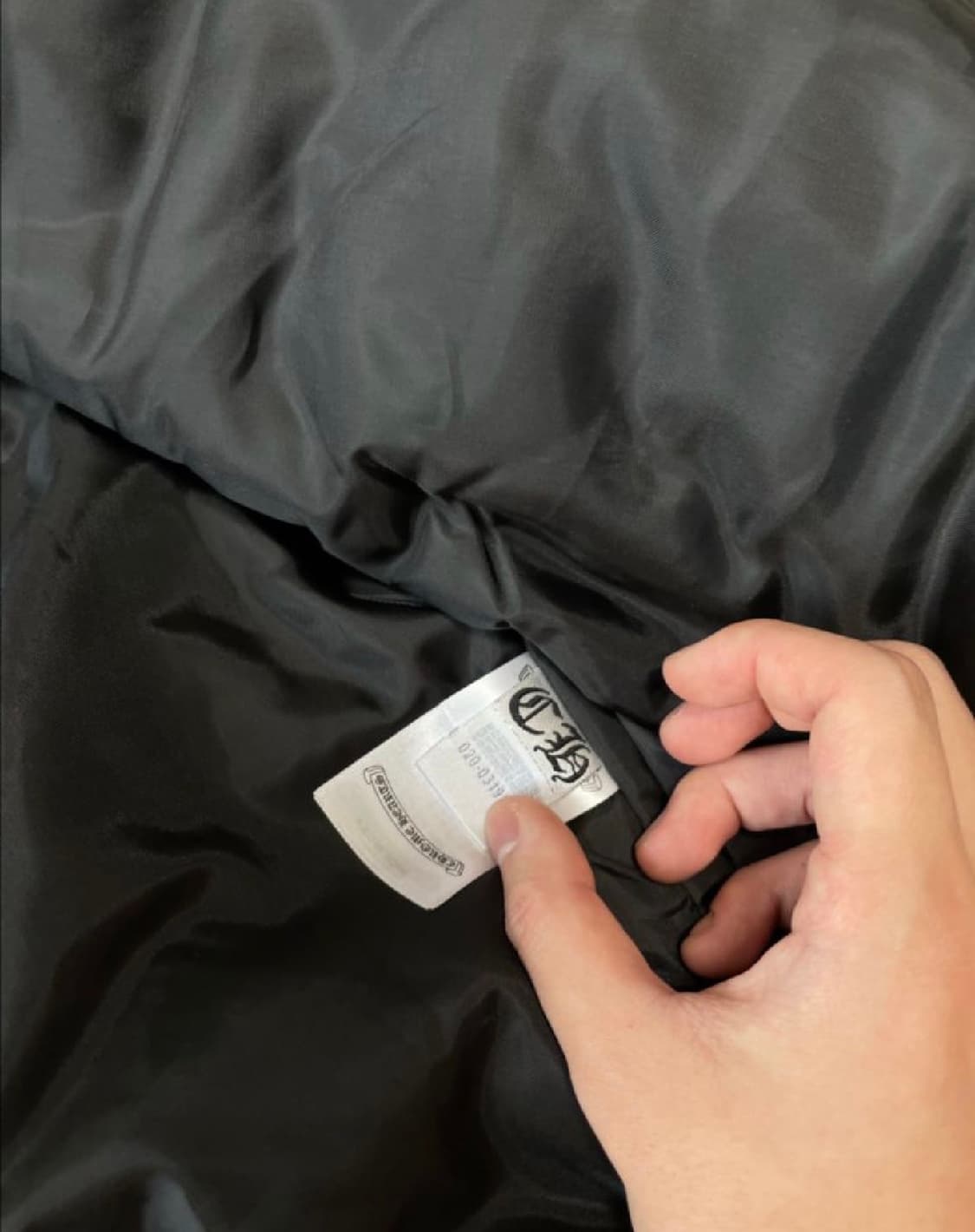 크롬하츠 트리플로고 나일론 푸퍼 자켓 XL 상품이미지6