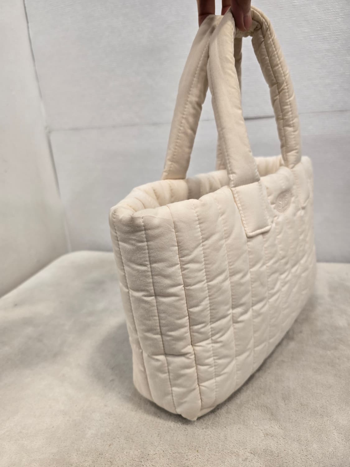 시엔느 패딩백 토트백 아이보리 상품이미지4