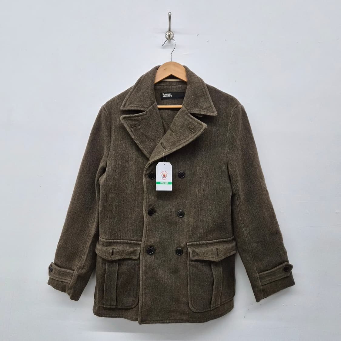 저널스탠다드 더블 브라운 자켓 남성 L 상품이미지2