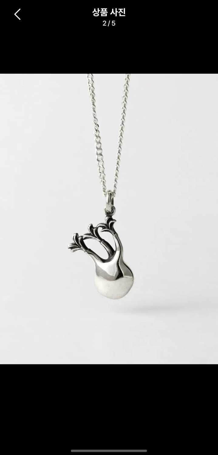 (새상품) 100% 은 실버 펜던트 체인 (은테크 가능) 상품이미지2