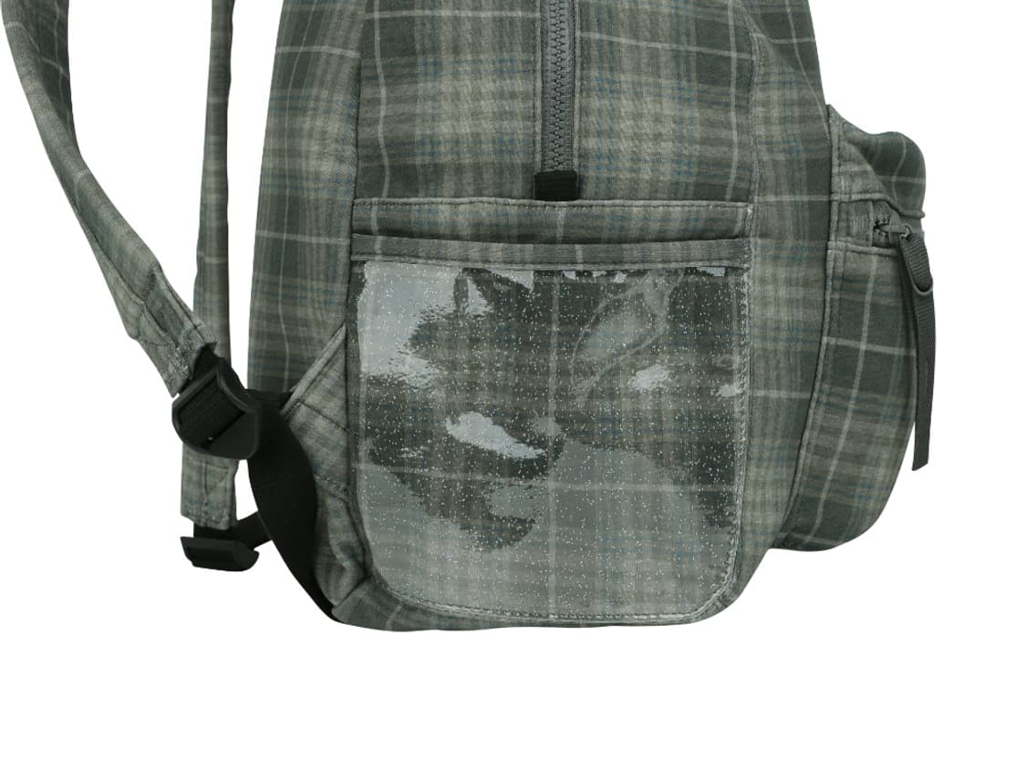 COYSEIO CHUNKY SWEAT CHECK BACKPACK KHAK 상품이미지3