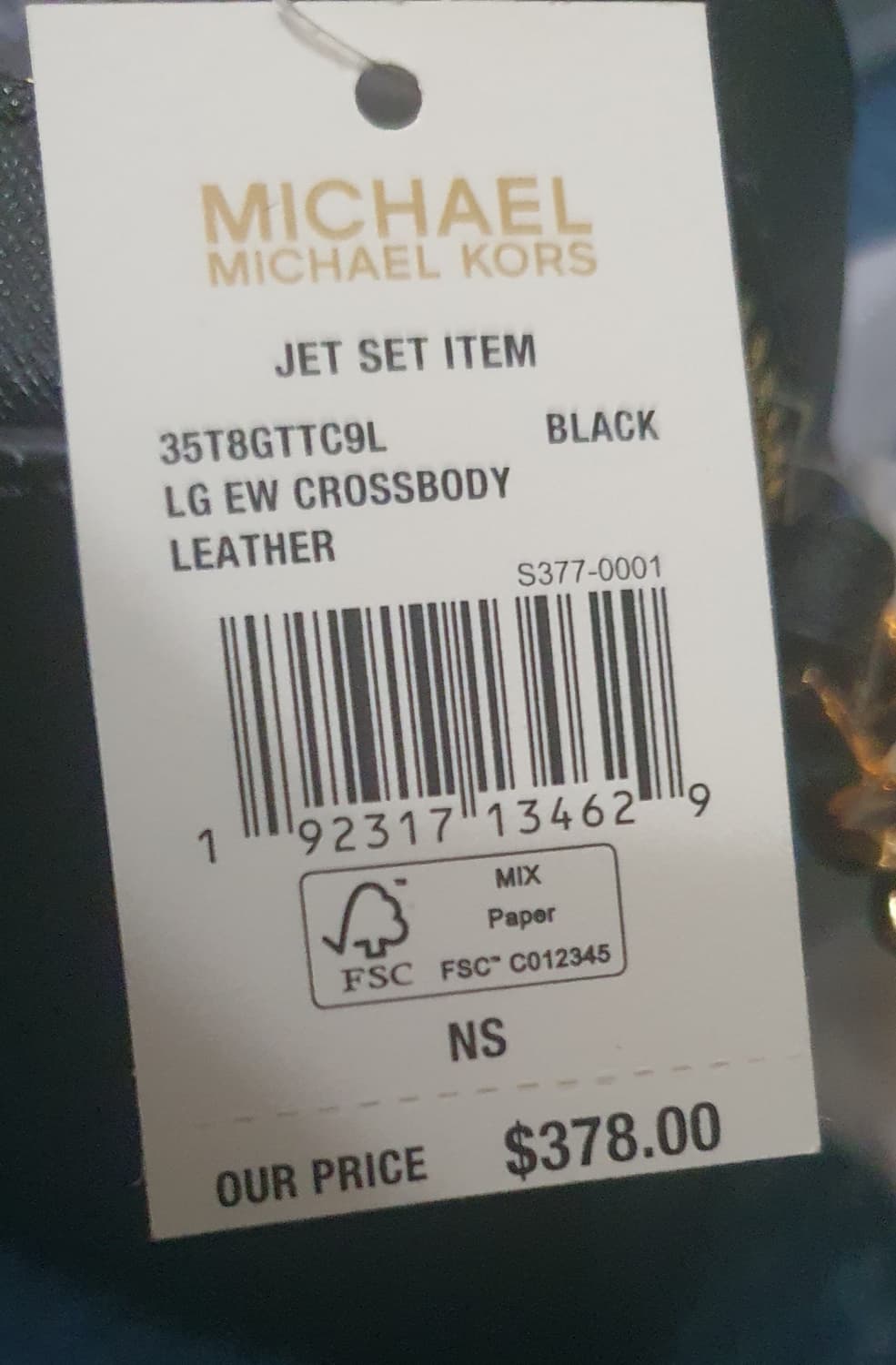 Michael Kors 마이클 코어스 제트셋 라지 크로스바디 블랙 새상품 상품이미지4