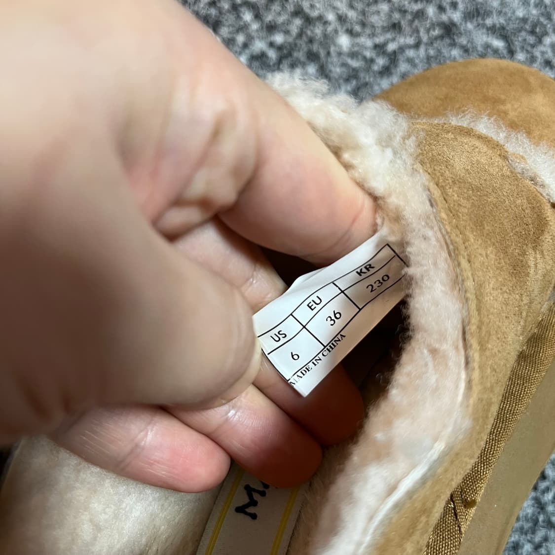 MAC MOC 마크모크 스웨이드 양털 버클 단화 230 상품이미지7