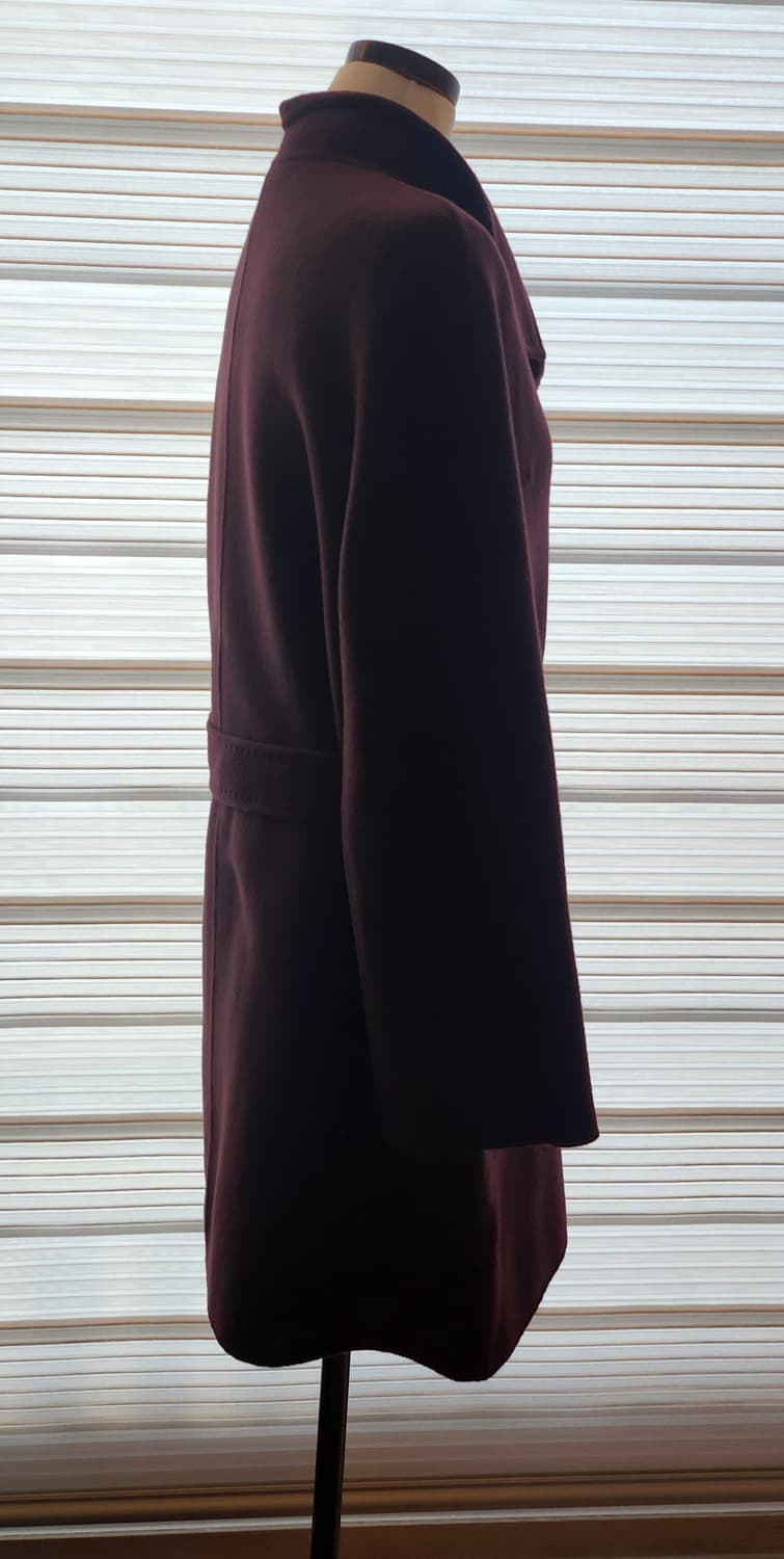 MCM  버건디 핸드메이드 코트 ●표기사이즈 4 (55~77) 상품이미지3