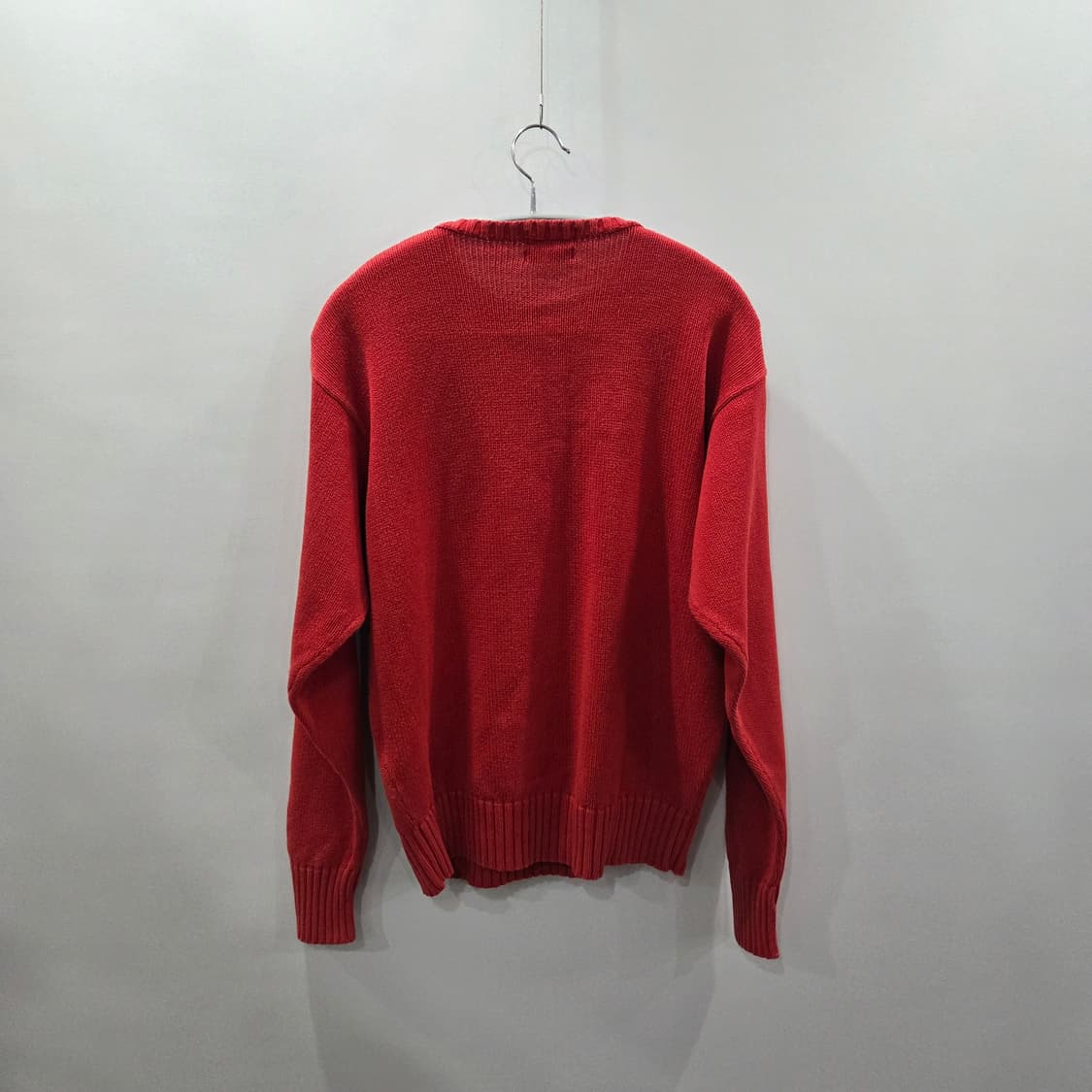 폴로랄프로렌 코튼 니트 레드 XL  상품이미지5