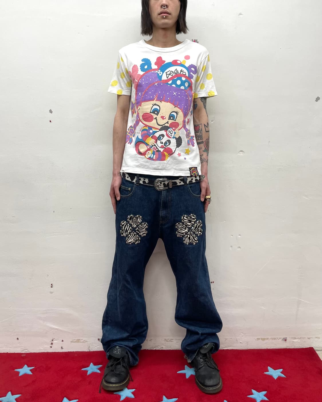 Love Yellow Dot Eye T-shirt  상품이미지4