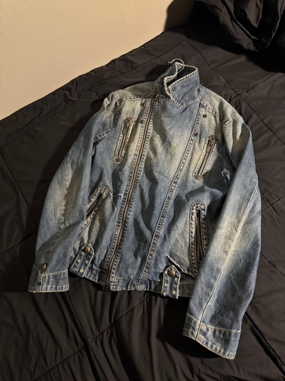 버커루 데님 라이더 자켓 상품이미지2