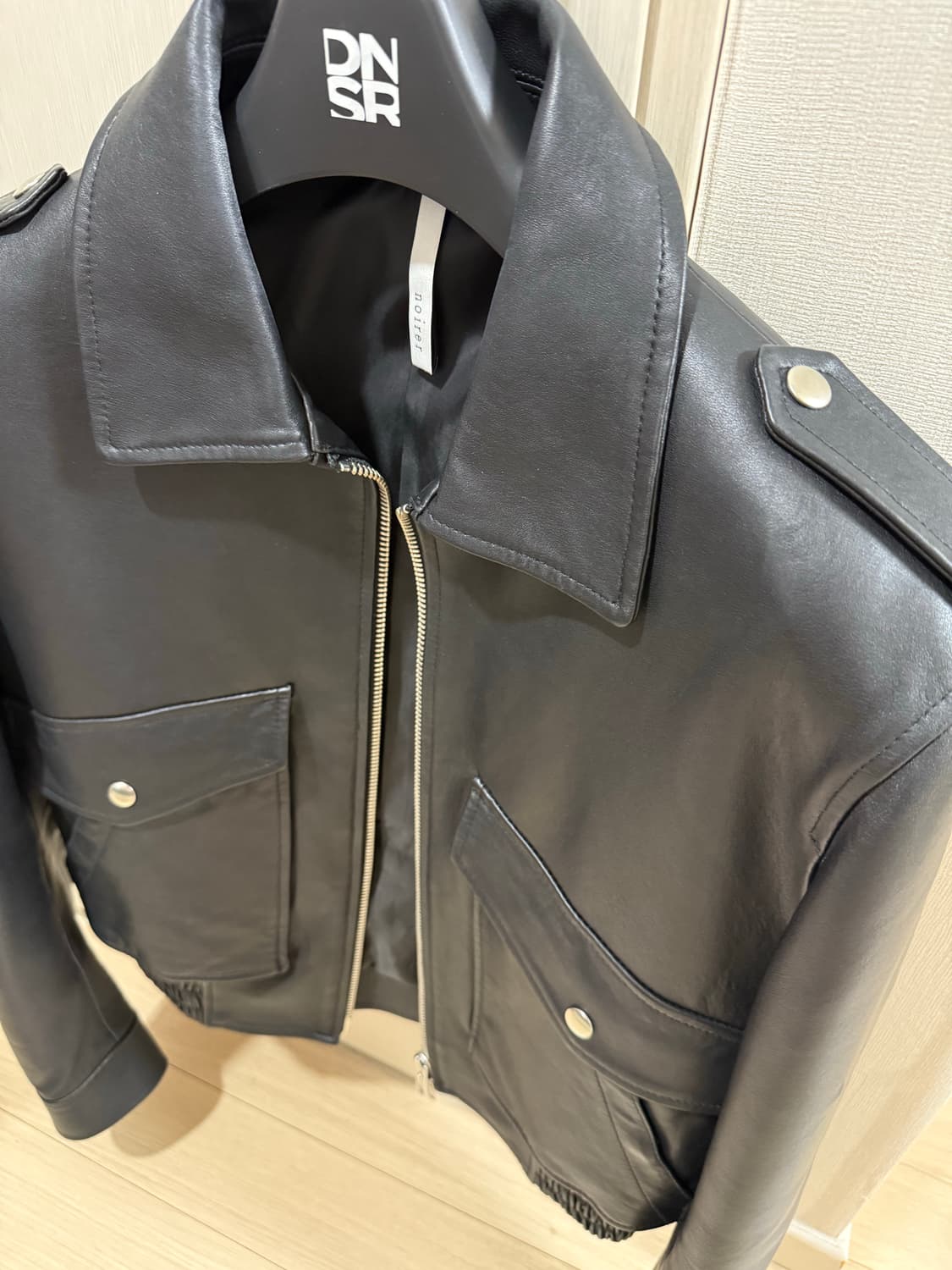 노이어 램스 베지터블 A-2 블루종 48사이즈 (블랙) 상품이미지2