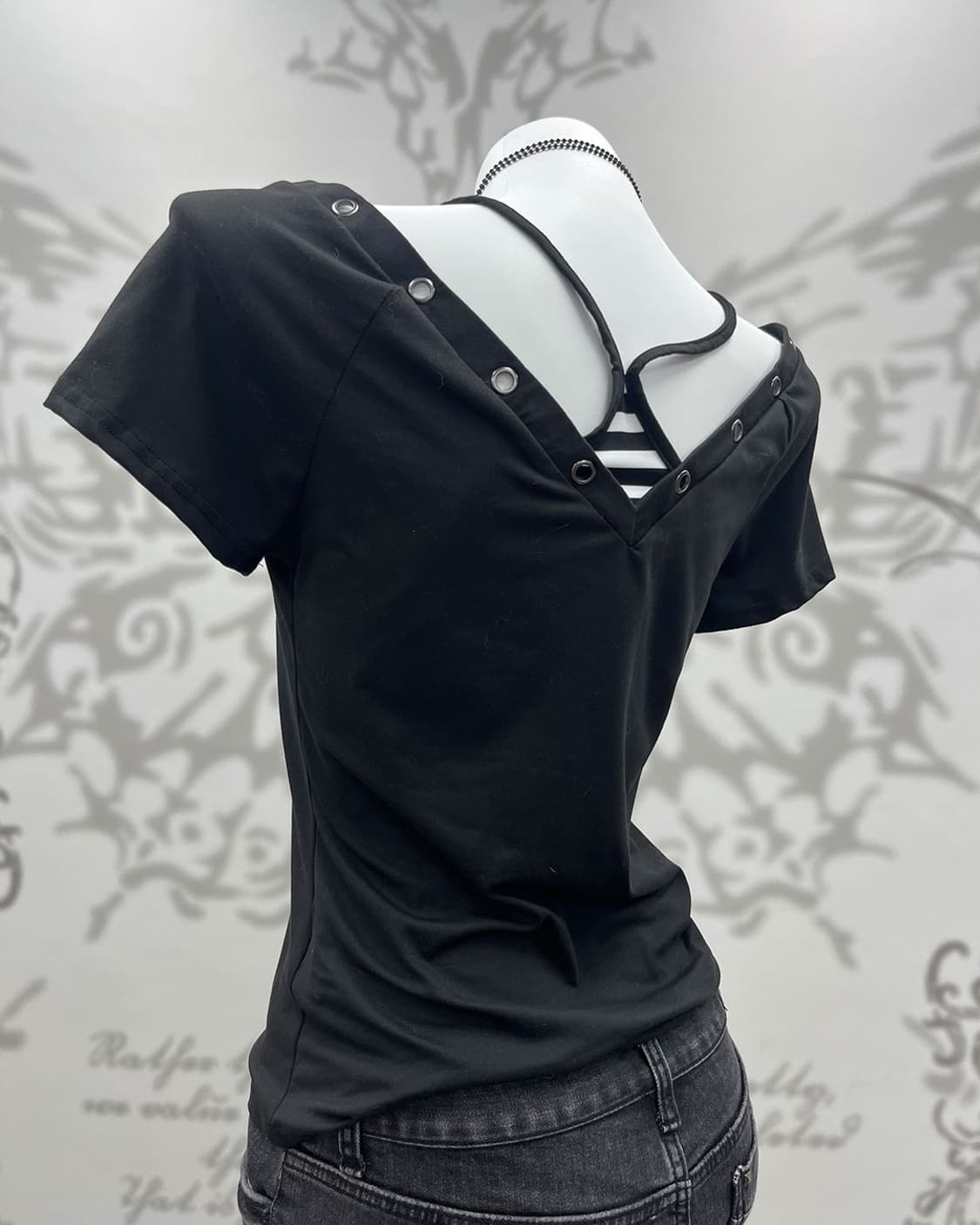 00's layered Y2K printing T-shirts 상품이미지6