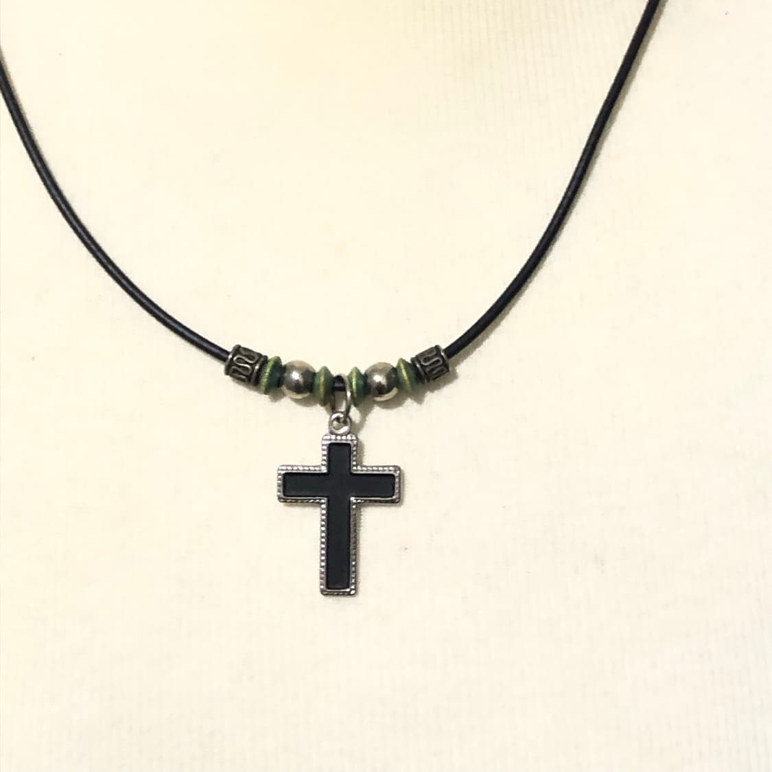 빈티지 십자가 목걸이 갸루 펑크 오리엔탈 긱시크 y2k 러블리힙 상품이미지2