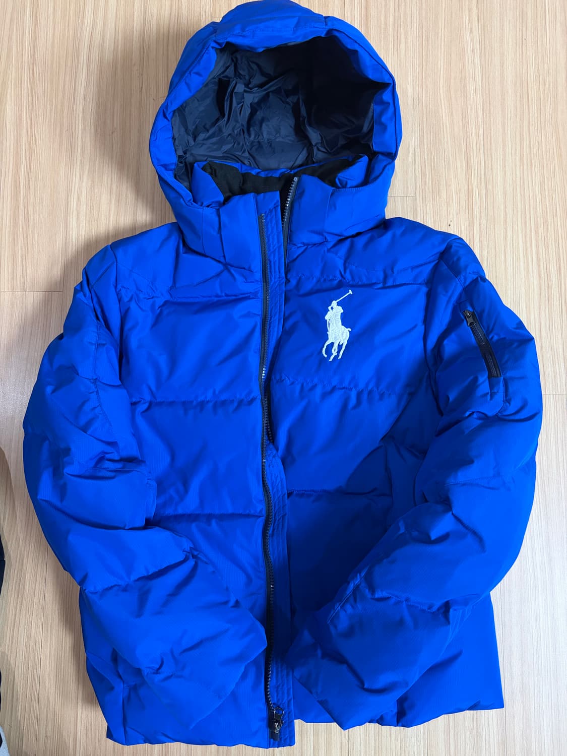 폴로 랄프로렌 빅포니 블루 패딩 상품이미지2