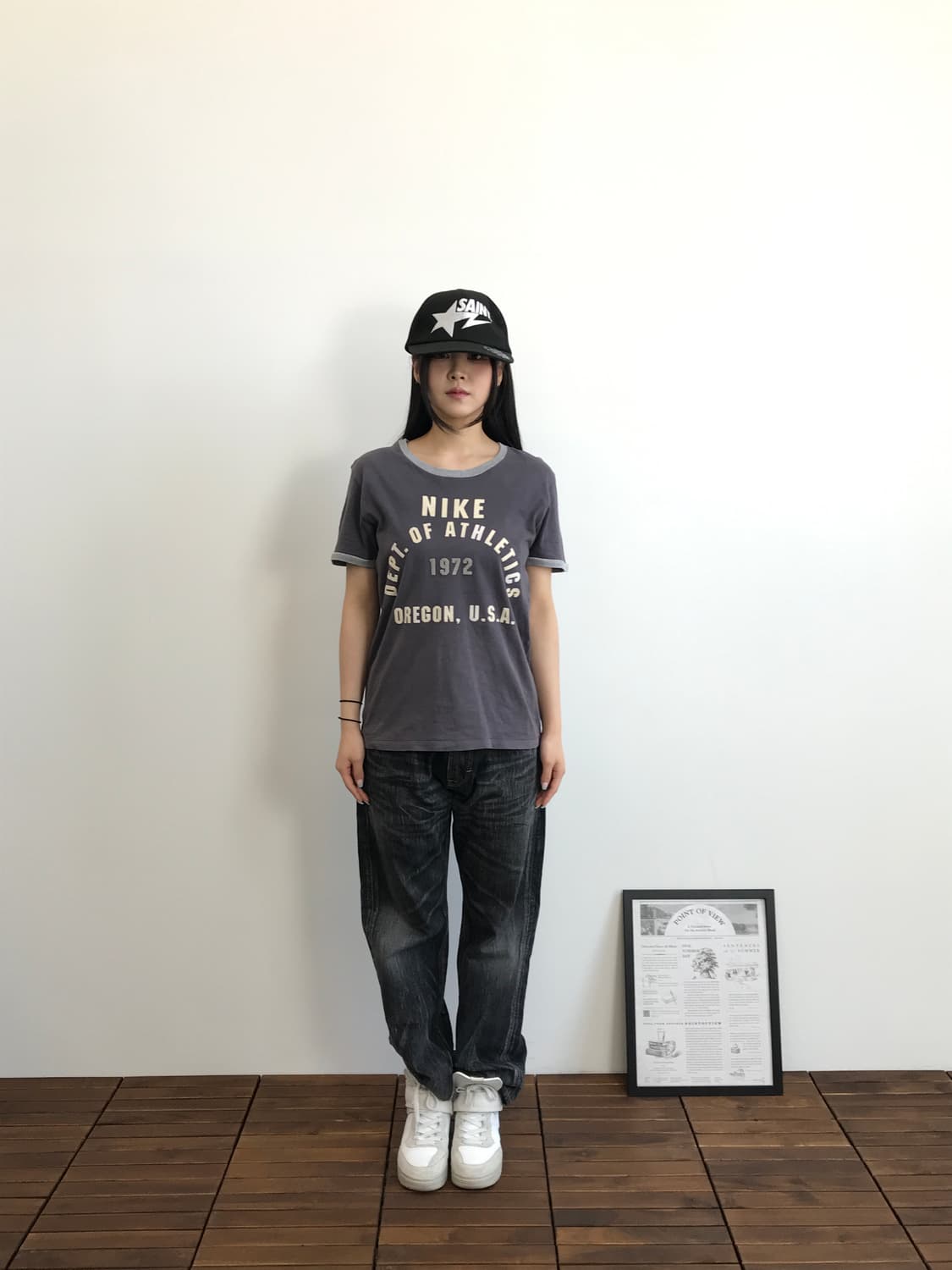 00s Nike Dept Athletics Ringer Tee 상품이미지1