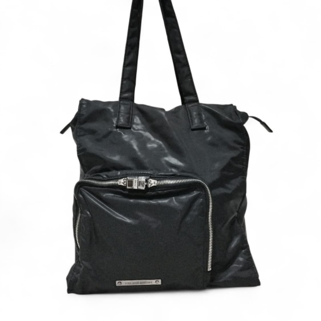 장폴고티에 나일론 지퍼 토트백 y2k 상품이미지1