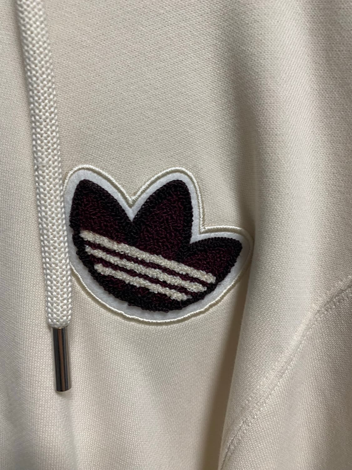 아디다스 오리지널 베이지 후드 상품이미지3