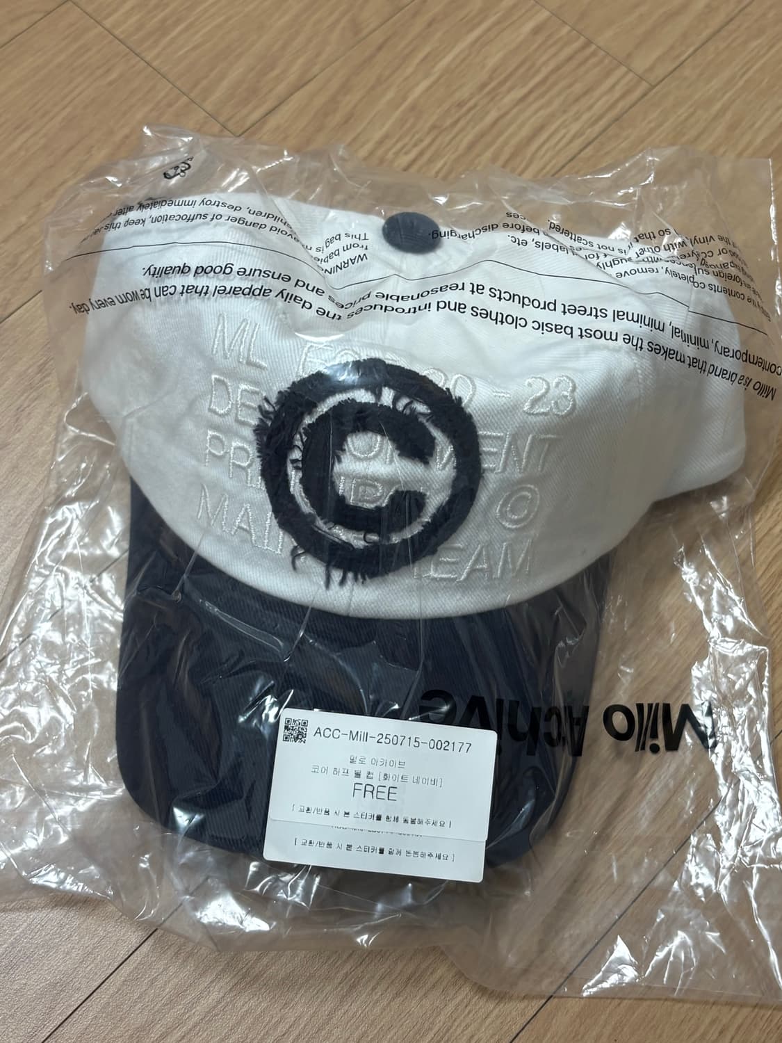 밀로아카이브 코어 하프 볼캡 상품이미지4