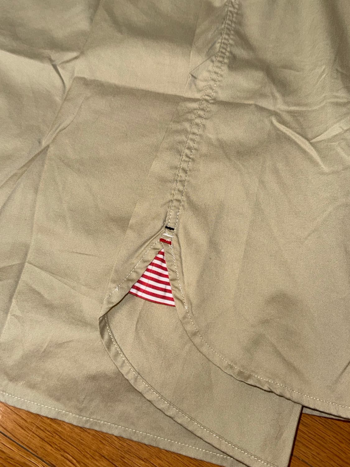 Tommy Hilfiger 베이지 클래식 셔츠 (M) 타미힐피거 상품이미지4