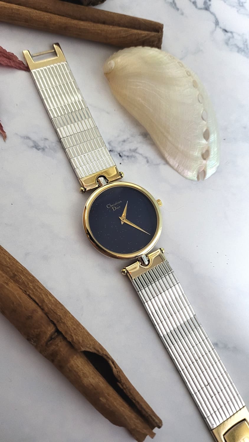 정품 크리스찬디올 3026 나이트 블루 남여공용 시계 상품이미지7